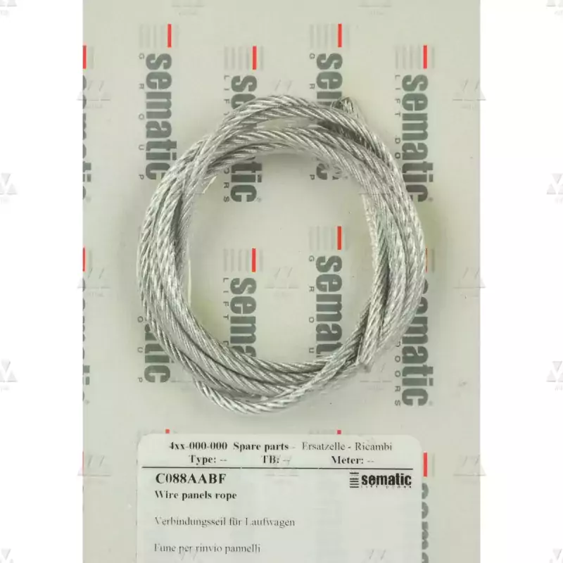 BL-C088AABF11 | 1 X CARRIAGES INTERLINK ROPE D.3MM (L=1125MM)