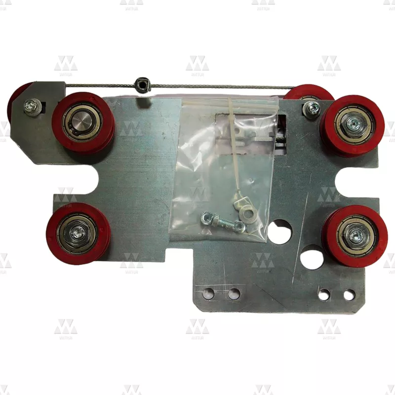 0902956A01CO650 | CAR DOOR SLOW TRUCK COMPLETE, LEFT OPENING CO=650MM
