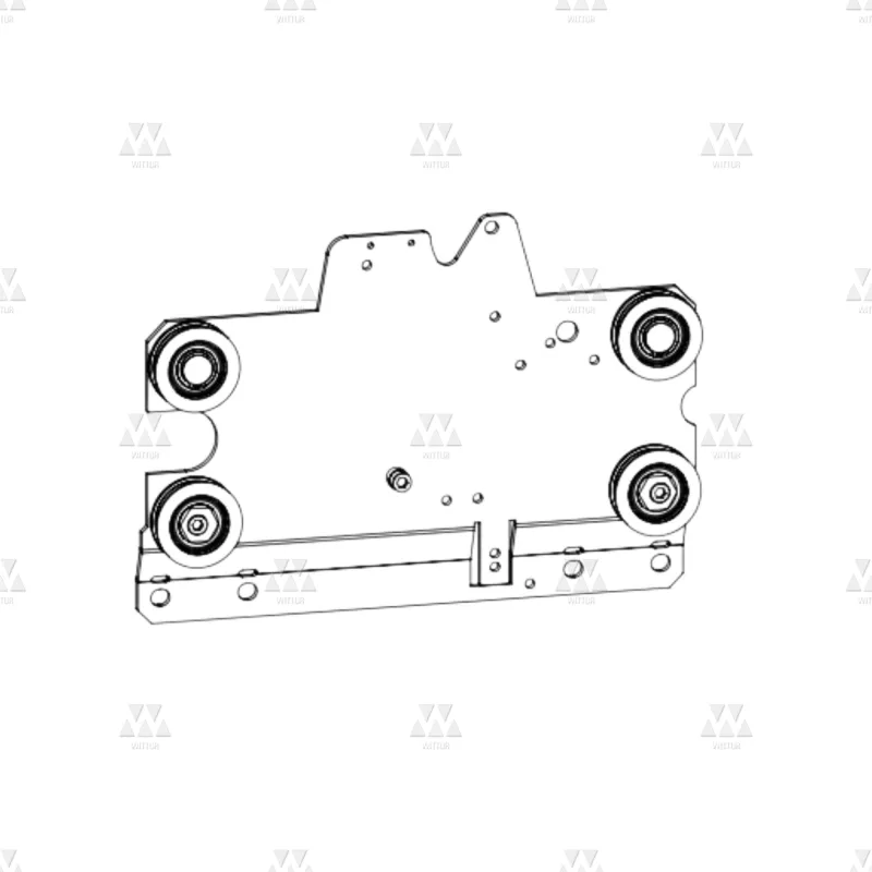 1010027A01CO750 | TRUCK COMPLETE CO=750 LEFT OPENING TYPE 02/C